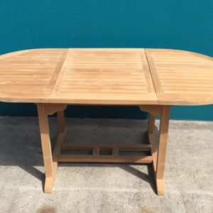 Teak Oval Extension Table 1.8 m