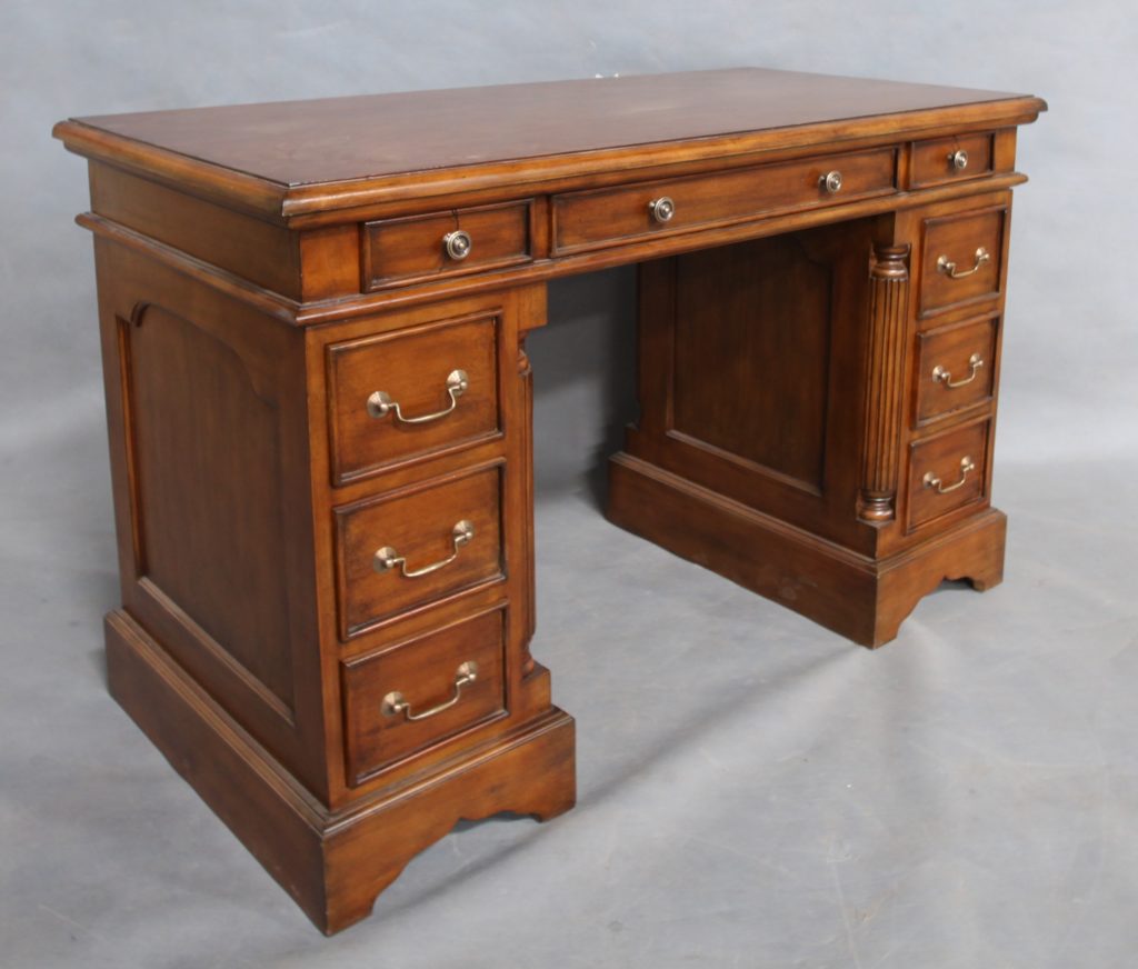 Solid Mahogany Home Office Desk Antique Reproduction Design PreOrder