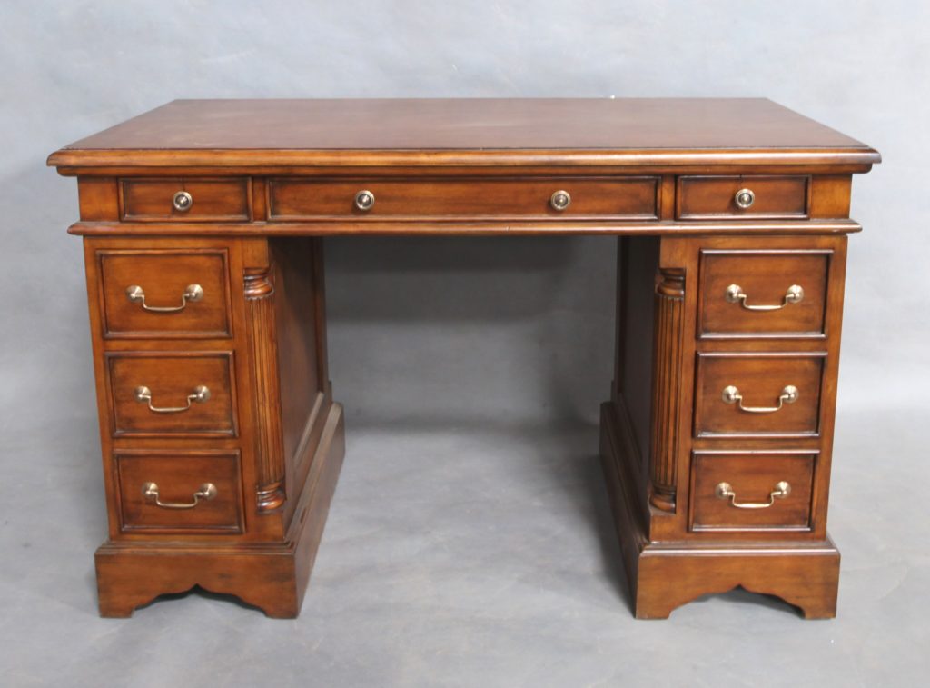 Solid Mahogany Home Office Desk Antique Reproduction Design PreOrder