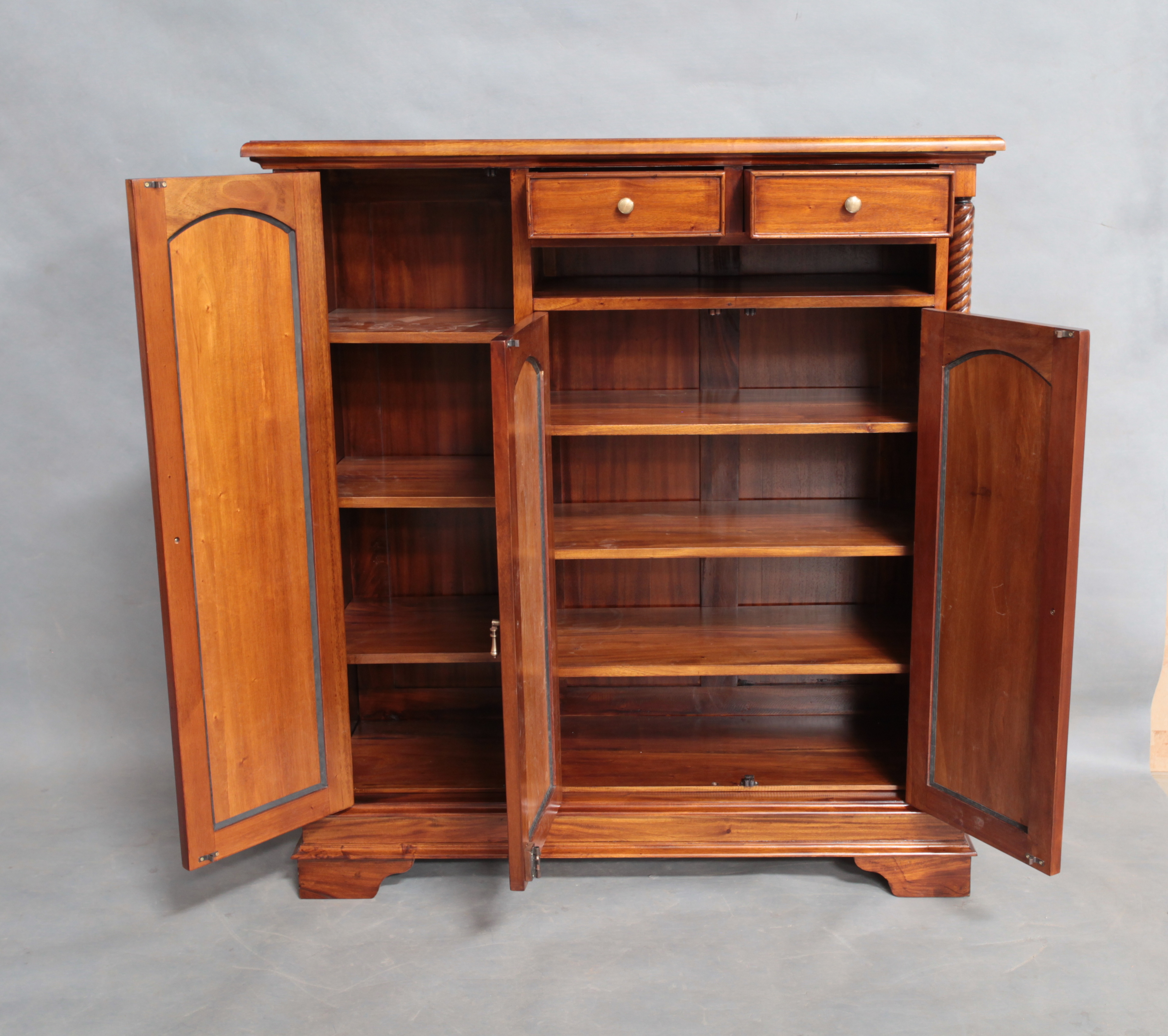 Mahogany Wood  Large  Shoe  Cabinet  Turendav Australia 