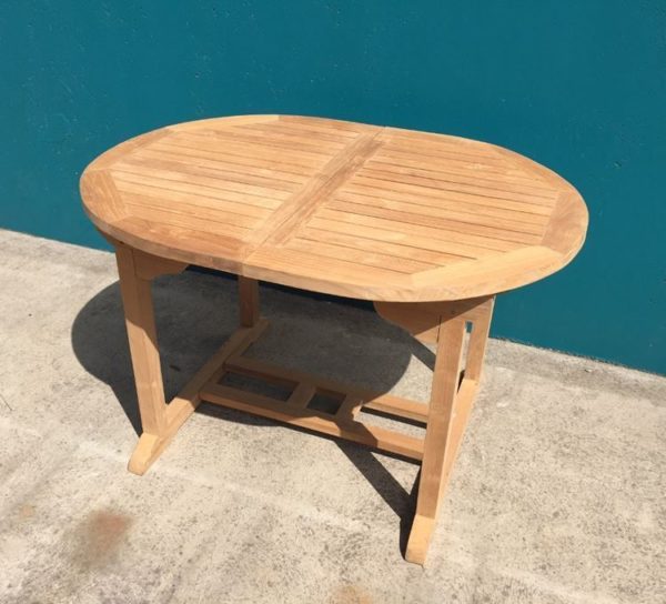 Teak Oval Extension Table 1.8 m