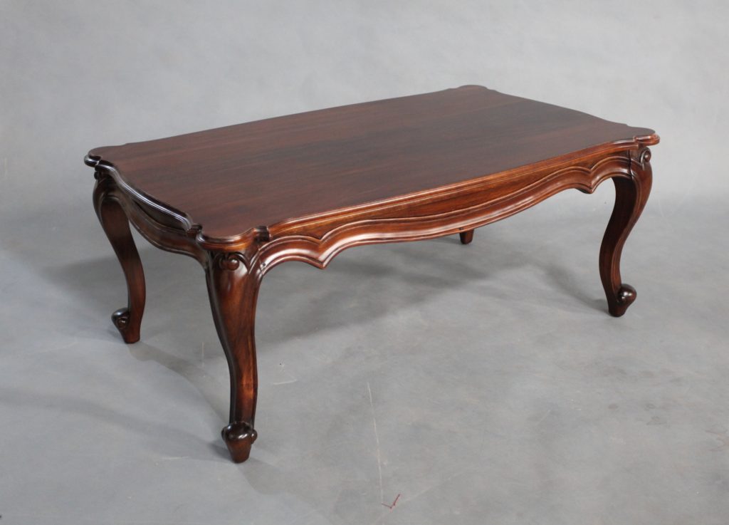 Solid Mahogany Wood Rectangular Coffee Table Turendav Australia