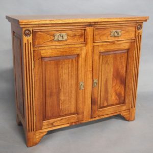 Solid Mahogany Wood 2 Door Buffet