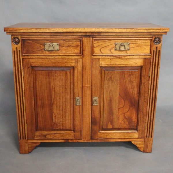 Solid Mahogany Wood 2 Door Buffet