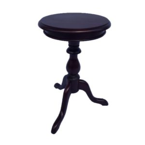 Solid Mahogany Wood Multi Sizes Round Side Table – 40cm